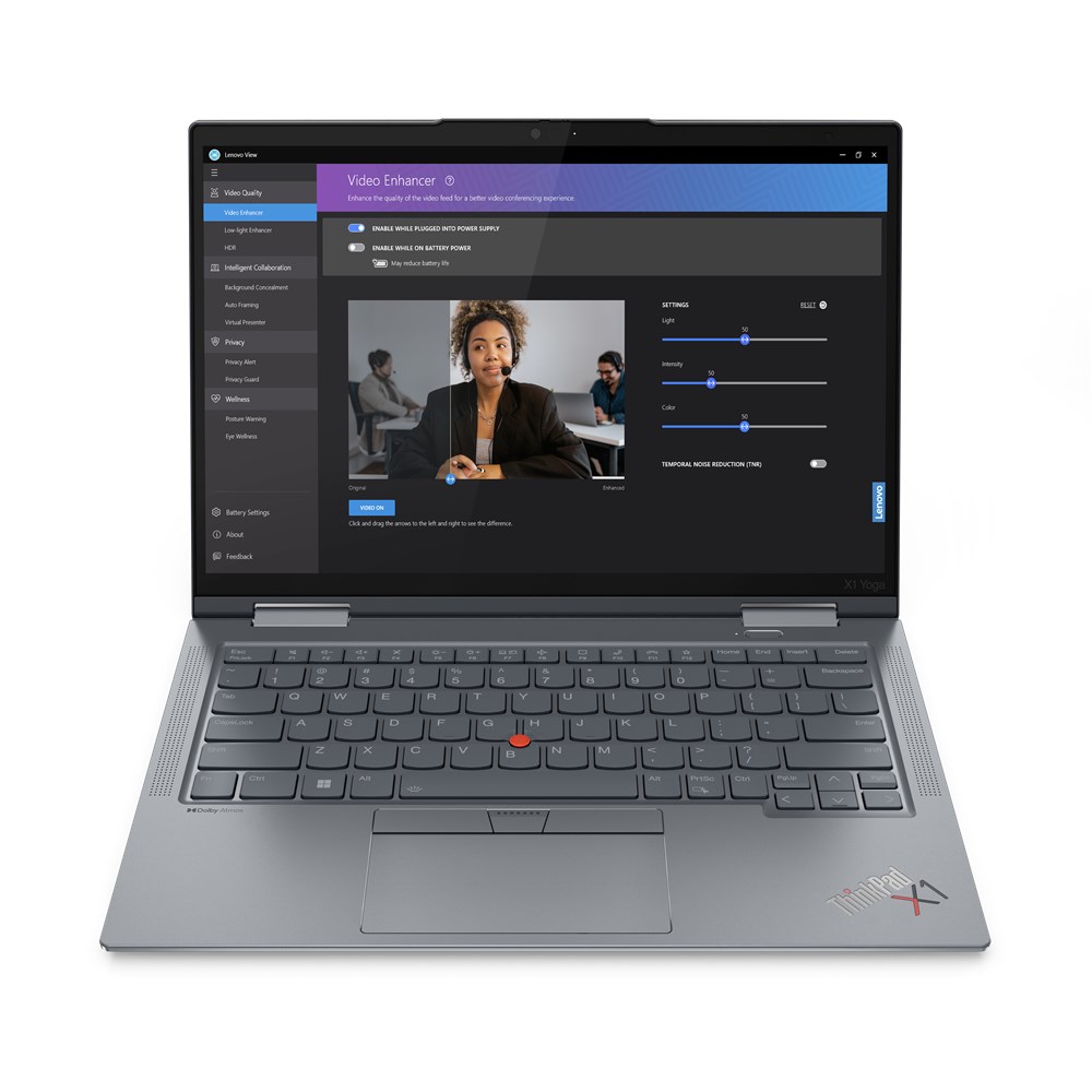 Lenovo ThinkPad X1 Yoga Intel® Core™ i7 i7-1365U Hybrid (2-in-1) 35.6 cm (14") Touchscreen WUXGA 32 GB LPDDR5-SDRAM 512 GB SSD Wi-Fi 6E (802.11ax) 4G LTE Windows 11 Pro Grey