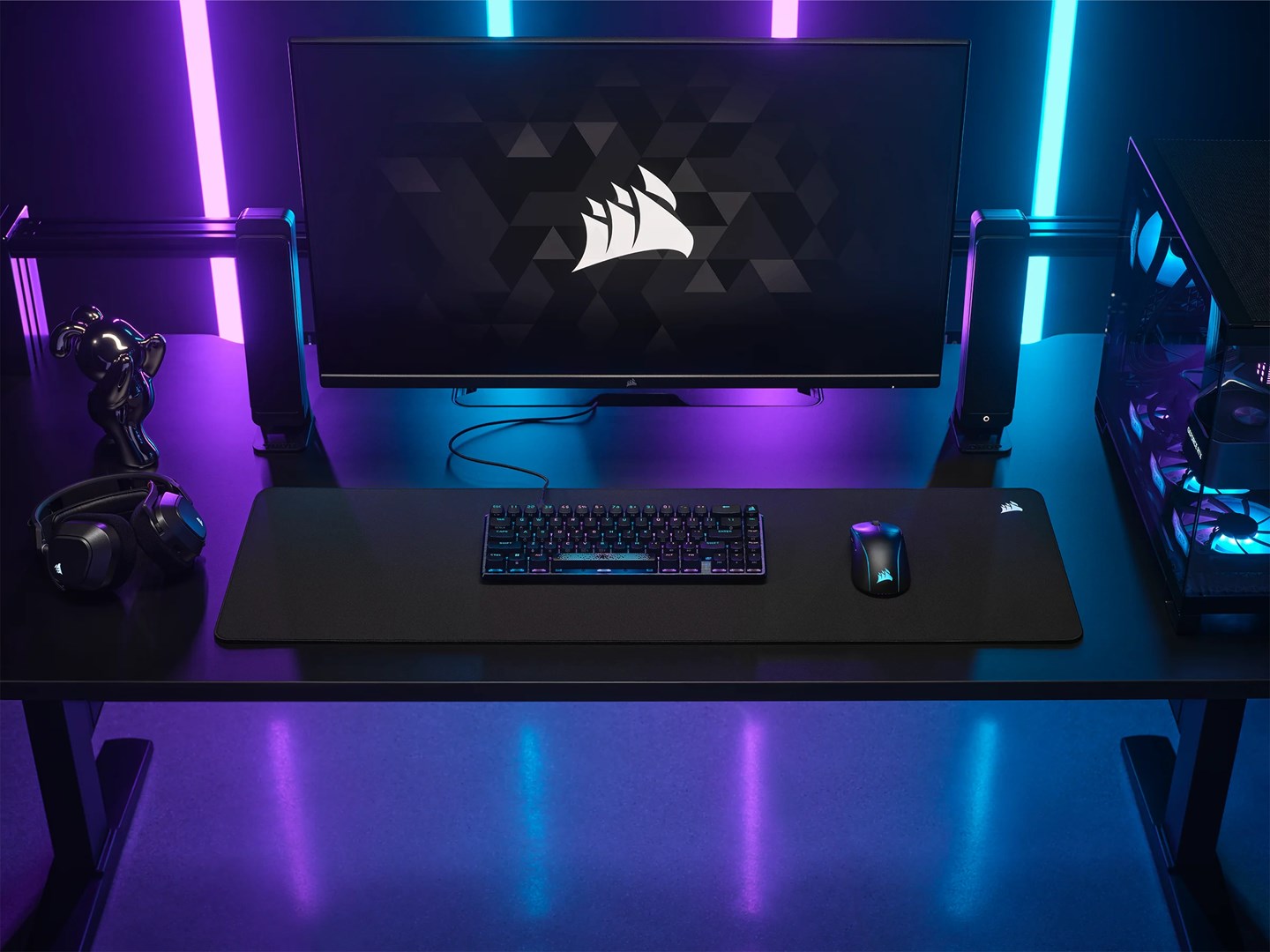 Corsair MM500 v2 Gaming mouse pad Black