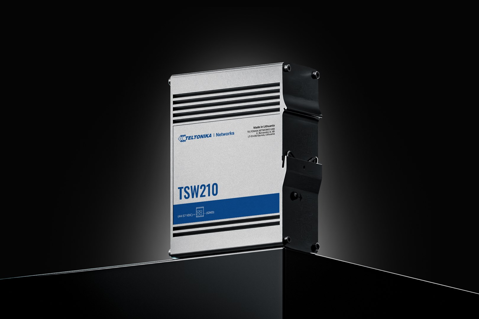 Teltonika TSW210 Unmanaged Gigabit Ethernet (10/100/1000) Aluminium