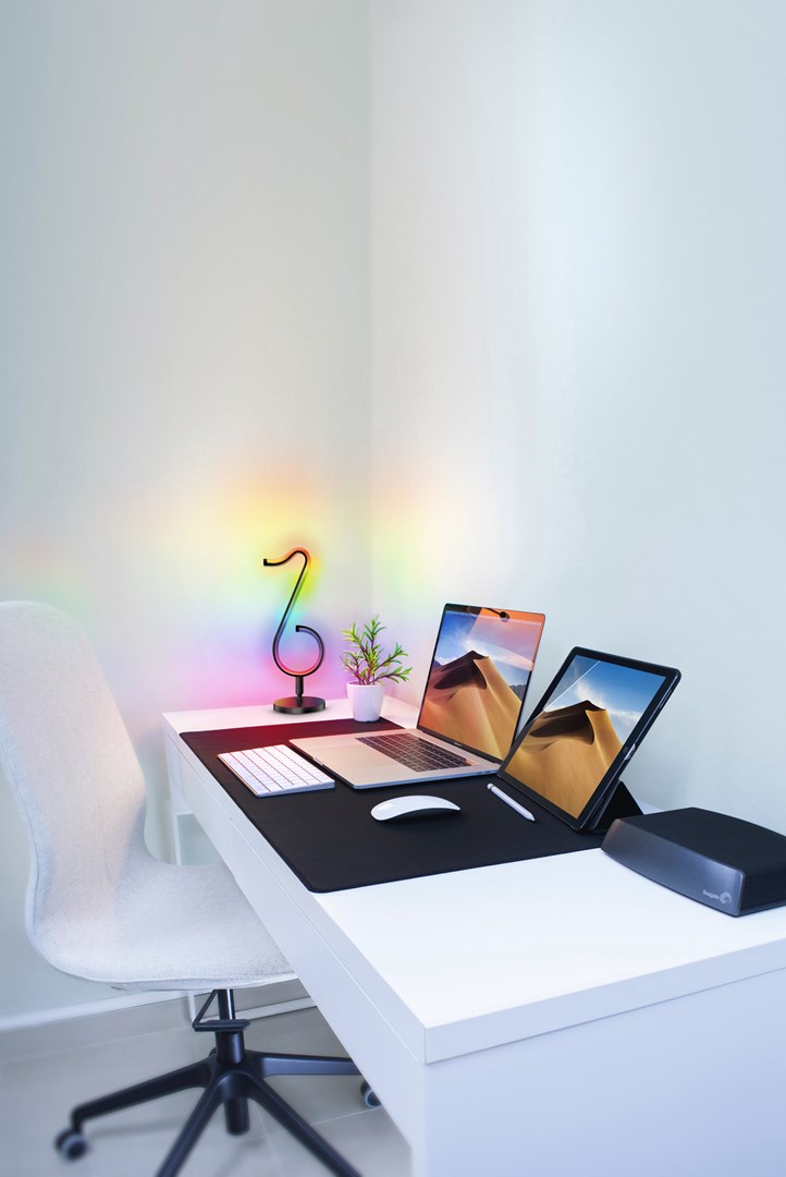 Activejet MELODY RGB LED music decoration lamp with remote control and app  Bluetooth