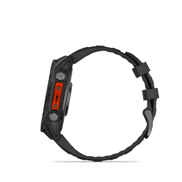 Garmin Fenix 8 3.56 cm (1.4") AMOLED 47 mm Digital 454 x 454 pixels Touchscreen Black Wi-Fi GPS (satellite)