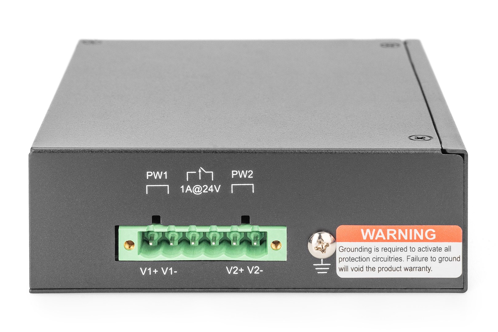 Digitus 8 port Gigabit Ethernet network switch, industrial, unmanaged