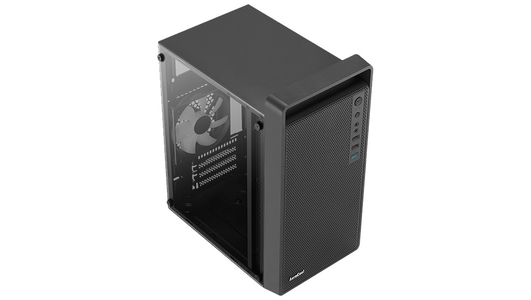 Case Aerocool PGS CS-109-G-BK-v1 FRGB Black