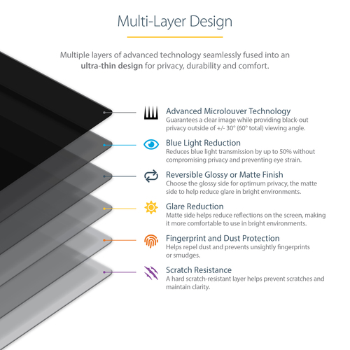 156L-PRIVACY-SCREEN - Computer Systems by StarTech.com