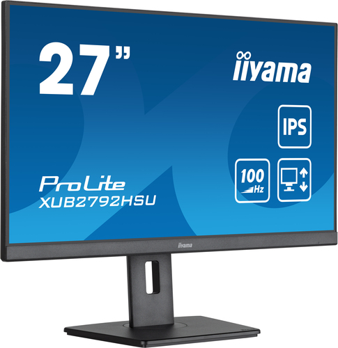 iiyama ProLite XUB2792HSU-B6-STD computer monitor 68.6 cm (27") 1920 x 1080 pixels Full HD LED Black