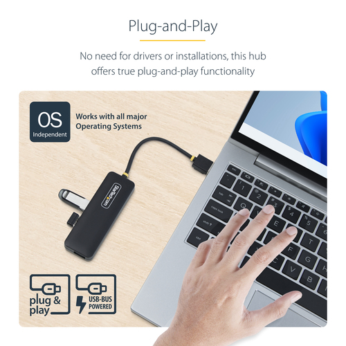 H5A4A-USB-HUB - Cables & Adaptors by StarTech.com