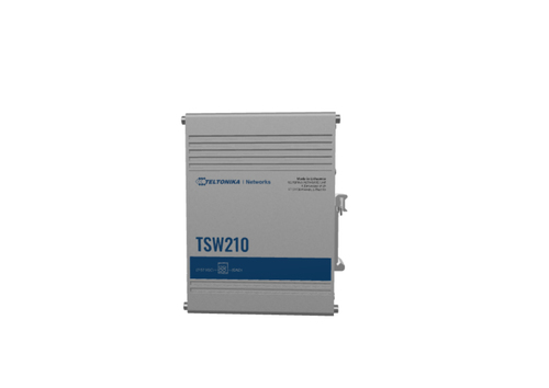 Teltonika TSW210 Unmanaged Gigabit Ethernet (10/100/1000) Aluminium