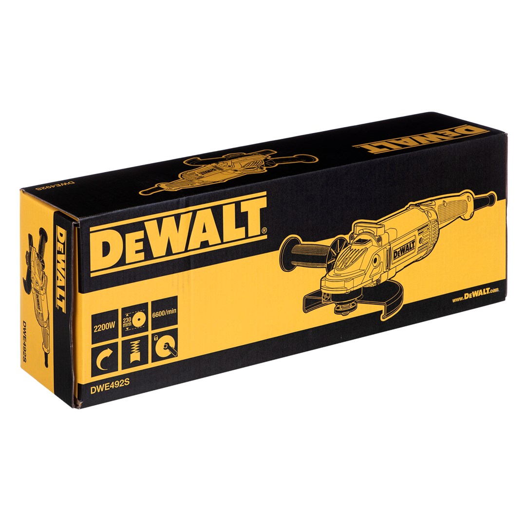 ANGLE GRINDER DEWALT DWE492S-QS 2200W 230MM