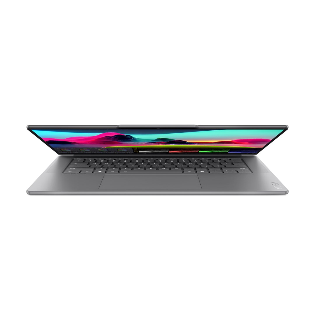 Lenovo Yoga Slim 7i Gen 9 Aura Edition Intel Core Ultra 7 256V Laptop 38.9 cm (15.3") Touchscreen 2.8K 16 GB LPDDR5x-SDRAM 512 GB SSD Wi-Fi 7 (802.11be) Windows 11 Home Grey