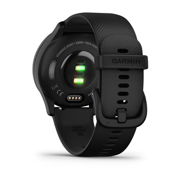 Garmin vÃvomove Sport OLED 40 mm Digital 72 x 154 pixels Touchscreen Black GPS (satellite)