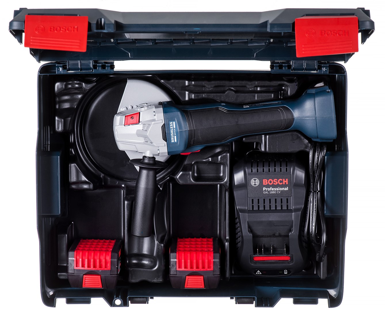 ANGLE GRINDER FI 125 18V-LI 2X5.0AH GWS BOSCH