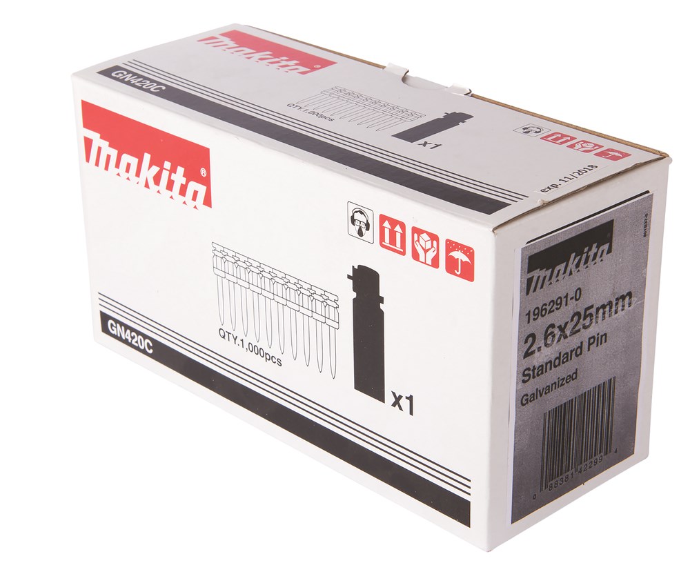 Makita 196291-0 nails 1000 pc(s)