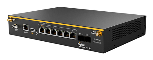 Peplink Balance 310 5G wired router Gigabit Ethernet Black