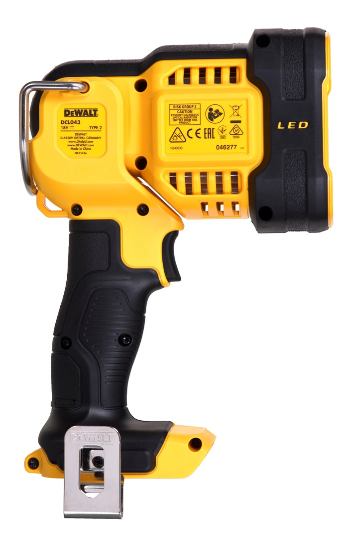 DeWALT DCL043-XJ work light LED Black Yellow