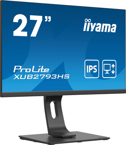 iiyama ProLite XUB2793HS-B4-STD computer monitor 68.6 cm (27") 1920 x 1080 pixels Full HD LED Black