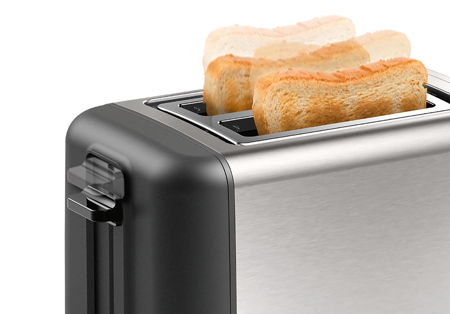 Bosch TAT3P420 toaster 2 slice(s) 970 W Stainless steel