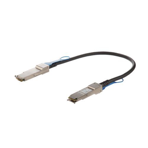 StarTech.com Cisco QSFP-H40G-CU0-5M Compatible 0.5m 40G QSFP+ to QSFP+ Direct Attach Cable Twinax - 40GbE QSFP+ Copper DAC 40 Gbps Low Power Passive Transceiver Module DAC Firepower C9200 C9400