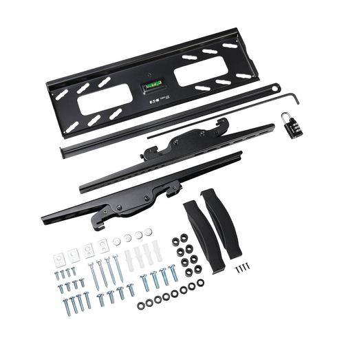 Tripp Lite DWTSC3255MUL Heavy-Duty Tilt Security Wall Mount for 32" to 55" TVs and Monitors, Flat or Curved Screens, UL Certified