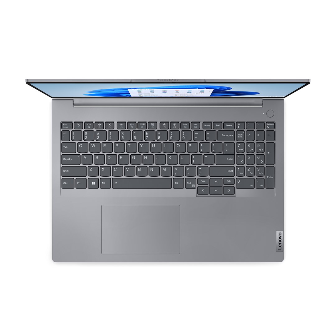 Lenovo ThinkBook 16 G6 IRL Intel® Core™ i5 i5-13420H Laptop 40.6 cm (16") WUXGA 16 GB DDR5-SDRAM 512 GB SSD Wi-Fi 6 (802.11ax) Windows 11 Pro English Grey
