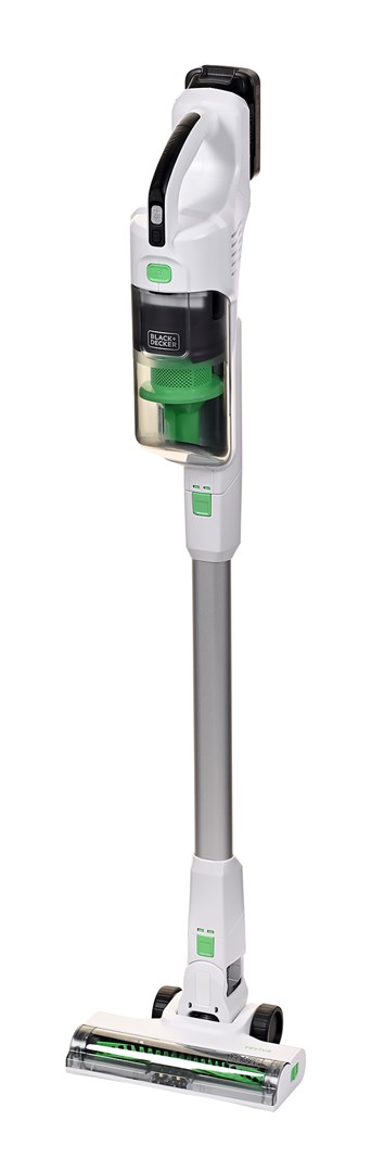 Black & Decker REVSV18D1 stick vacuum/electric broom 2-in-1 stick vacuum Battery Dry Bagless 0.5 L 36 W Green  White 2 Ah