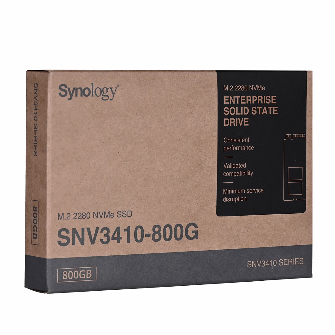 Synology SNV3410-800G internal solid state drive 800 GB M.2 PCI Express 3.0 NVMe