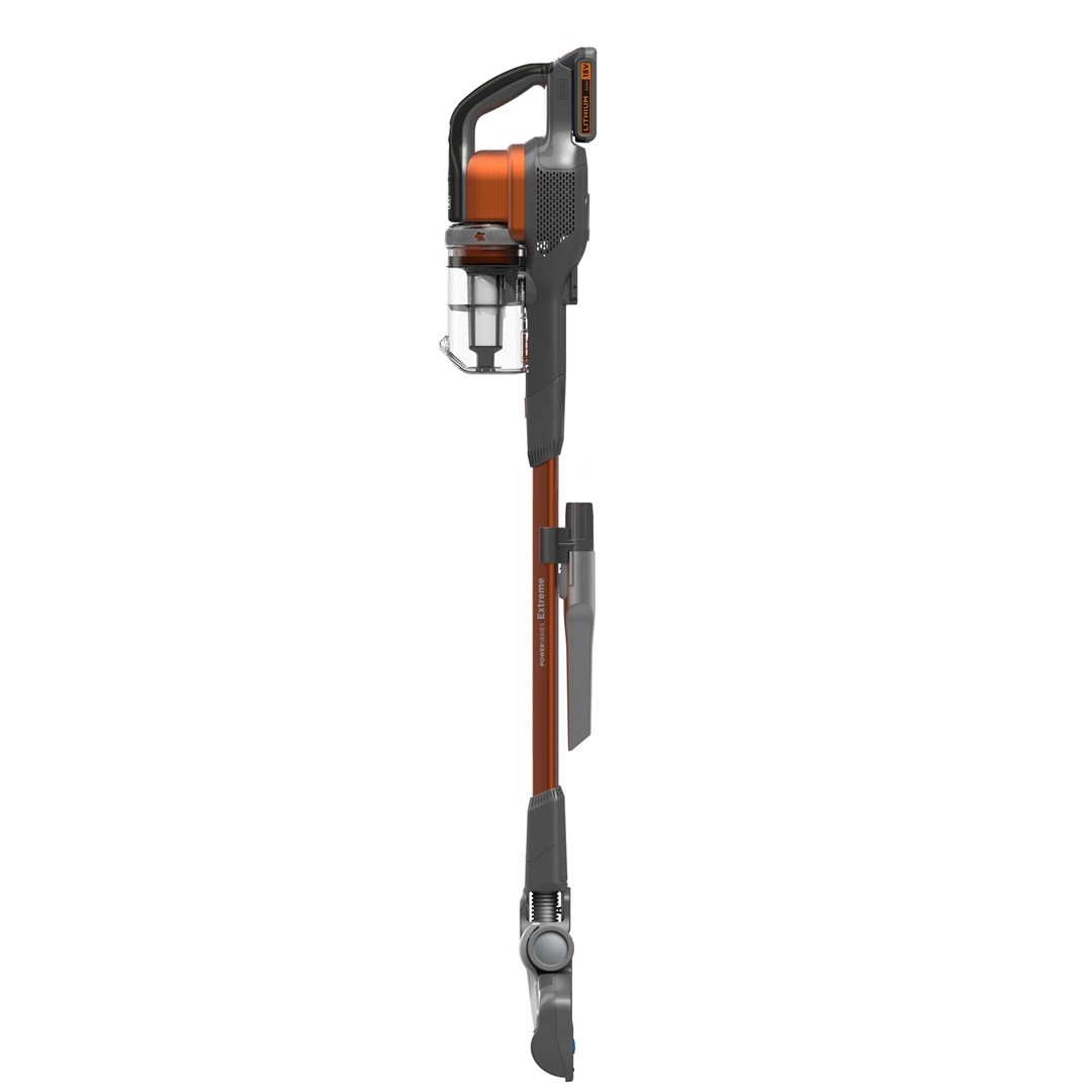 Black & Decker BHFEV182C-QW stick vacuum/electric broom 2-in-1 stick vacuum Battery Dry Bagless Orange  Titanium 2 Ah