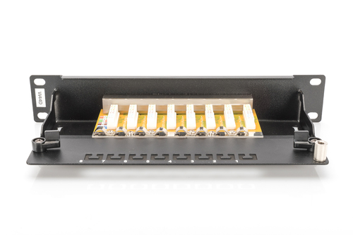Digitus CAT 6, Class E Patch Panel, shielded, black