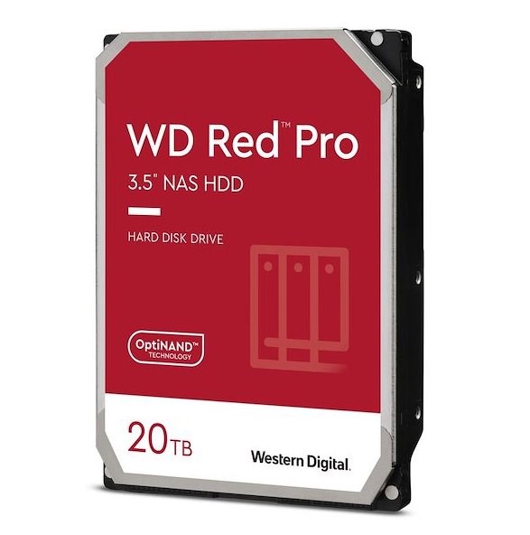 Western Digital Red Plus Clearance internal hard drive 20 TB 7200 RPM 512 MB 3.5" Serial ATA