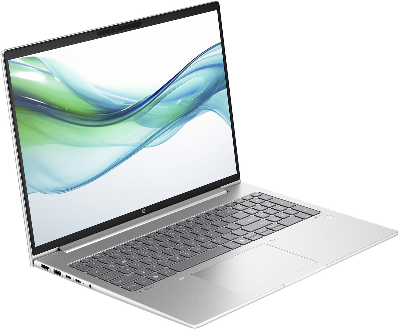 HP ProBook 460 G11 Intel Core Ultra 7 155U Laptop 40.6 cm (16") WUXGA 16 GB DDR5-SDRAM 512 GB SSD Wi-Fi 6E (802.11ax) Windows 11 Pro Silver