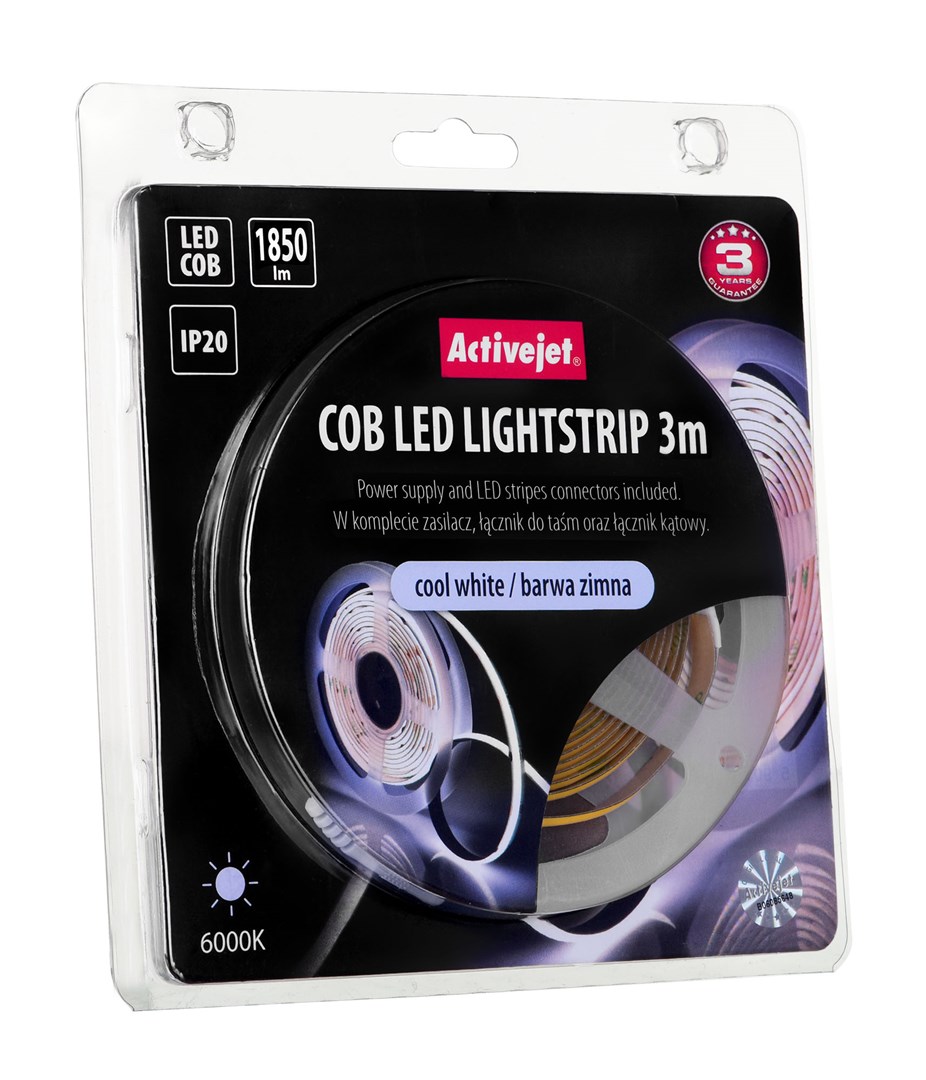 Activejet AJE-COB 3m zim Universal strip light Indoor