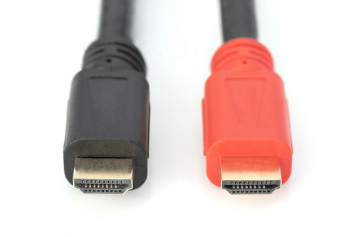 Digitus HDMI High Speed connection cable with Ethernet and signal amplifier