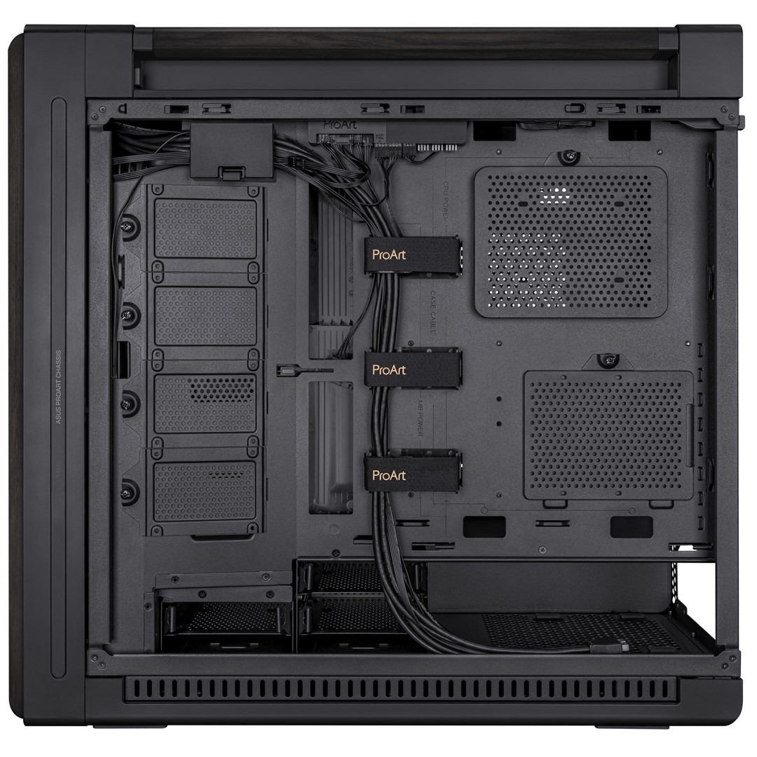 ASUS ProArt PA602 Wood Edition Midi Tower Black