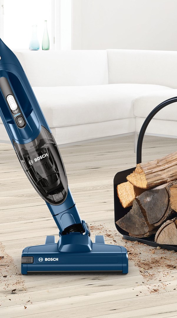 Bosch Serie 2 BBHF216 stick vacuum/electric broom 2-in-1 stick vacuum Battery Dry Bagless Blue