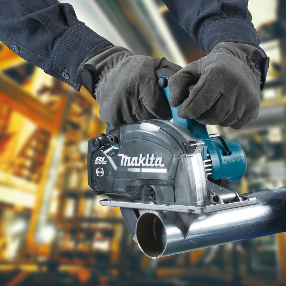 Makita DCS553Z portable circular saw 15 cm Black  Blue 4200 RPM