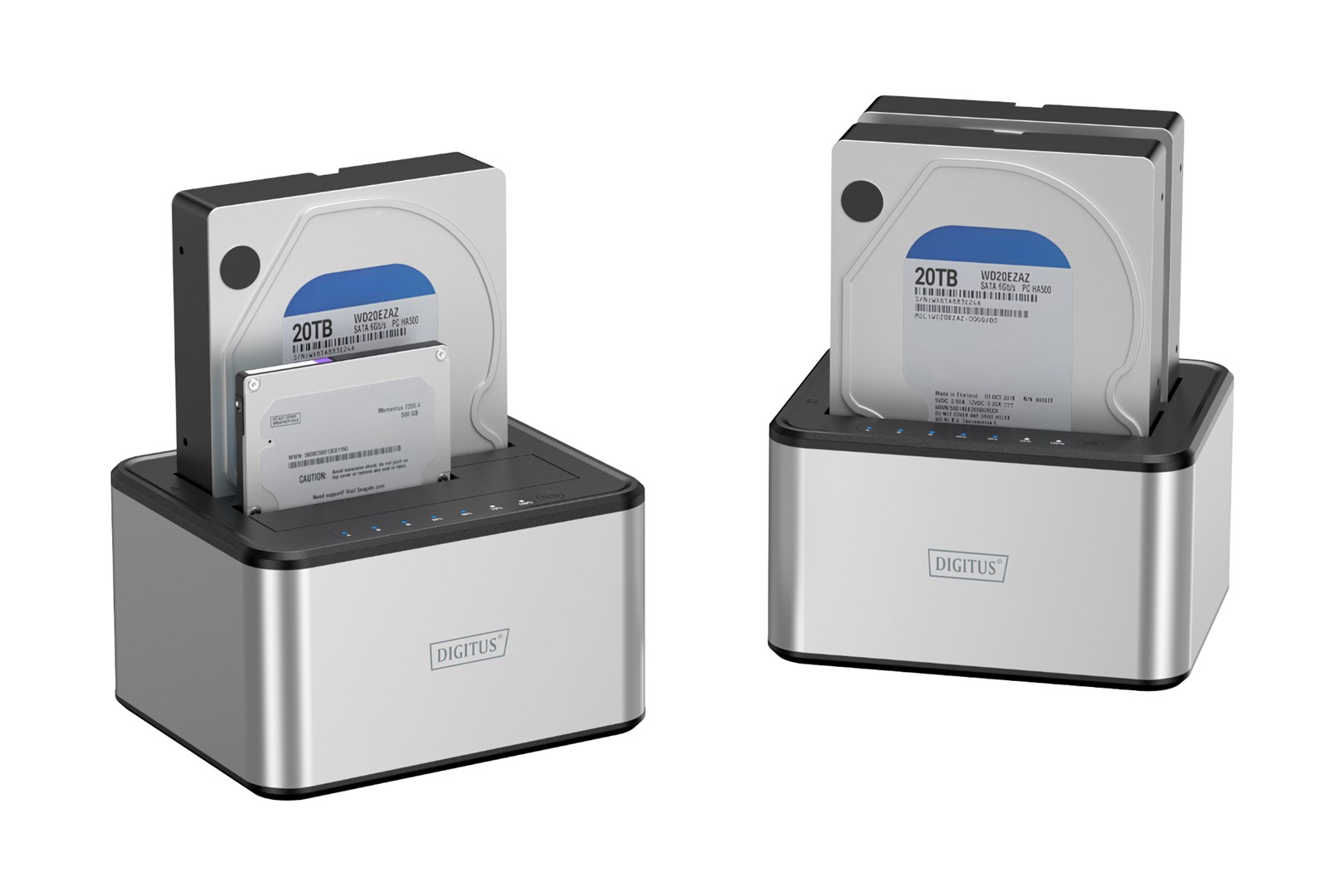 Digitus USB 3.0 dual SATA HDD docking station 2.5"/ 3.5