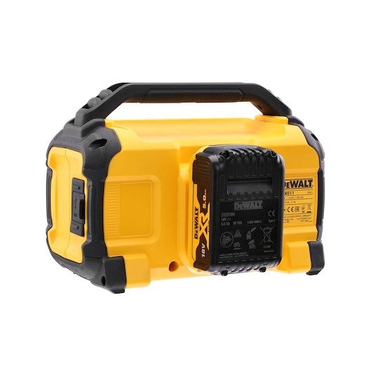 Speaker Dewalt DeWalt DCR011 XJ  speaker (yellow/black  Bluetooth  jack  USB)