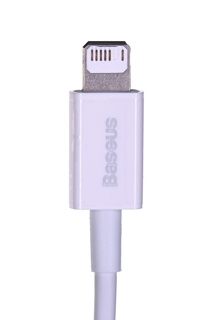 Baseus CALYS-A02 mobile phone cable White 1 m USB A Lightning