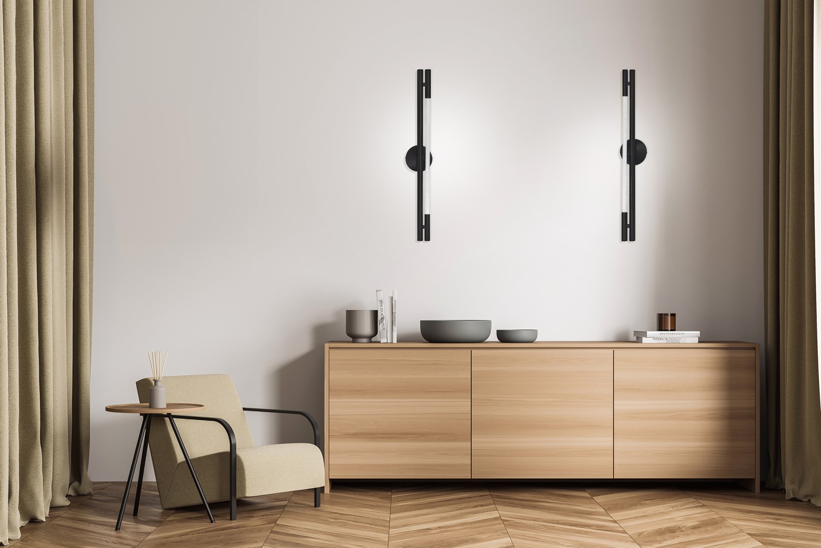Activejet LED wall lamp AJE-CHARLIE NW