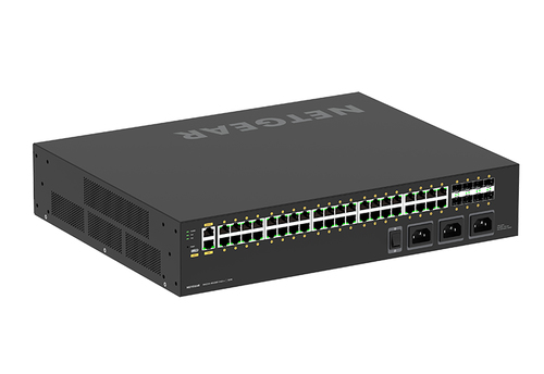 NETGEAR M4250-40G8XF-PoE++ Managed L2/L3 Gigabit Ethernet (10/100/1000) Power over Ethernet (PoE) 2U Black