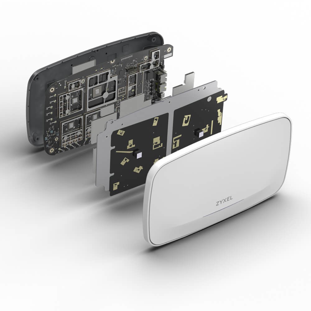 Zyxel WBE660S-EU0101F wireless access point 11530 Mbit/s Grey Power over Ethernet (PoE)