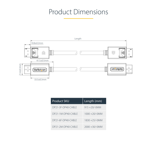 StarTech.com 1m Disp...