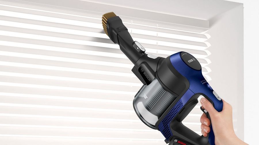 Bosch Serie 6 BBS611MAT stick vacuum/electric broom 2-in-1 stick vacuum Battery Dry Bagless 0.3 L Blue 2.5 Ah