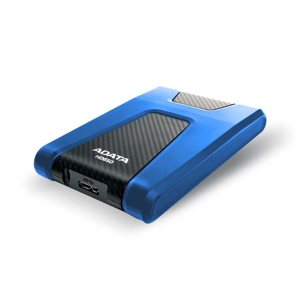 ADATA HD650 external hard drive 1 TB 2.5" Micro-USB B 3.2 Gen 1 (3.1 Gen 1) Blue