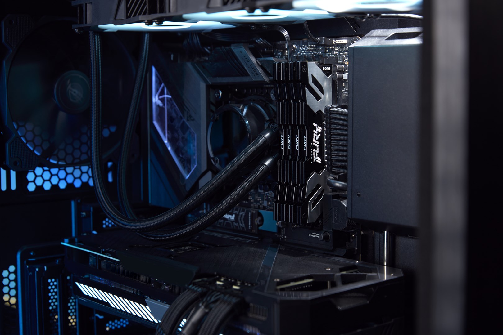 Kingston Technology FURY 96GB 6000MT/s DDR5 CL32 DIMM (Kit of 2) Renegade Silver XMP