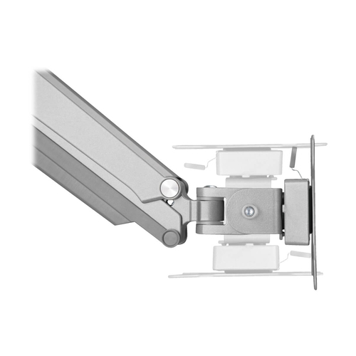 Tripp Lite DDR1732SAL Single-Display Gas Spring-Arm Desktop Clamp or Grommet for 13” to 34” Displays - USB and Audio Ports, Aluminum