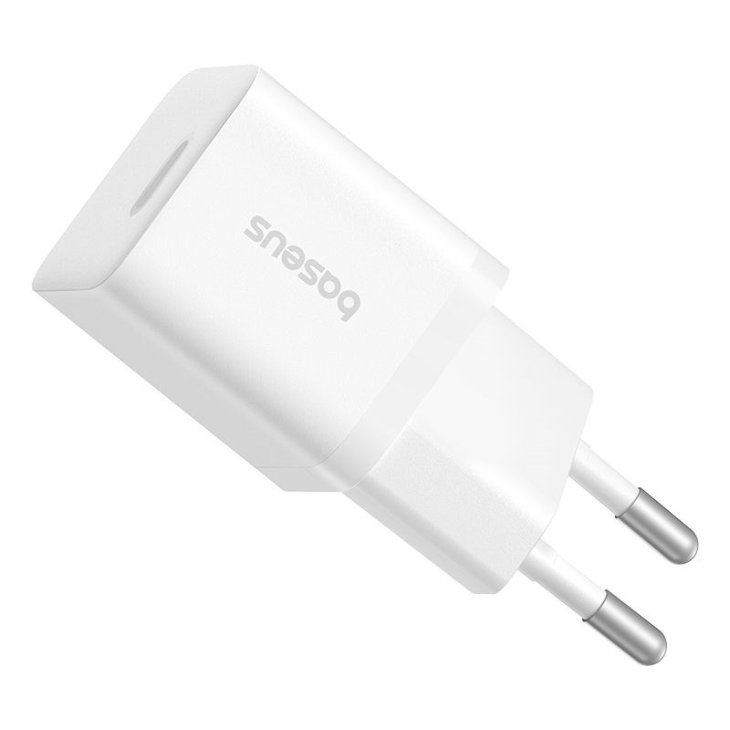 Baseus P10110909213-00 USB-C GaN5 mini 25W mains charger White