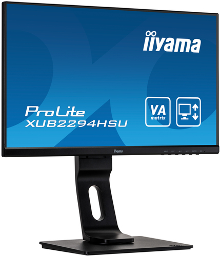 iiyama ProLite XUB2294HSU-B1-STD computer monitor 54.6 cm (21.5") 1920 x 1080 pixels Full HD LED Black