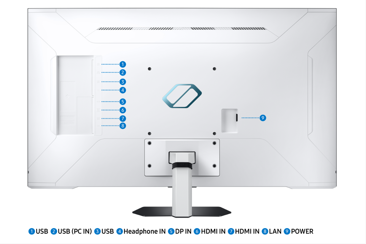 Samsung S43CG700NU computer monitor 109.2 cm (43") 3840 x 2160 pixels 4K Ultra HD LED Black, White