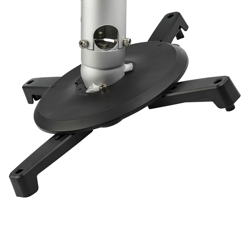StarTech.com Universal Ceiling Projector Mount - Heavy Duty Height Adjustable/Extendable Pole Mount 5-22.7" from Ceiling - 33lb (15kg) - Tilt/Rotate - Hanging Projector Mount w/ Bracket