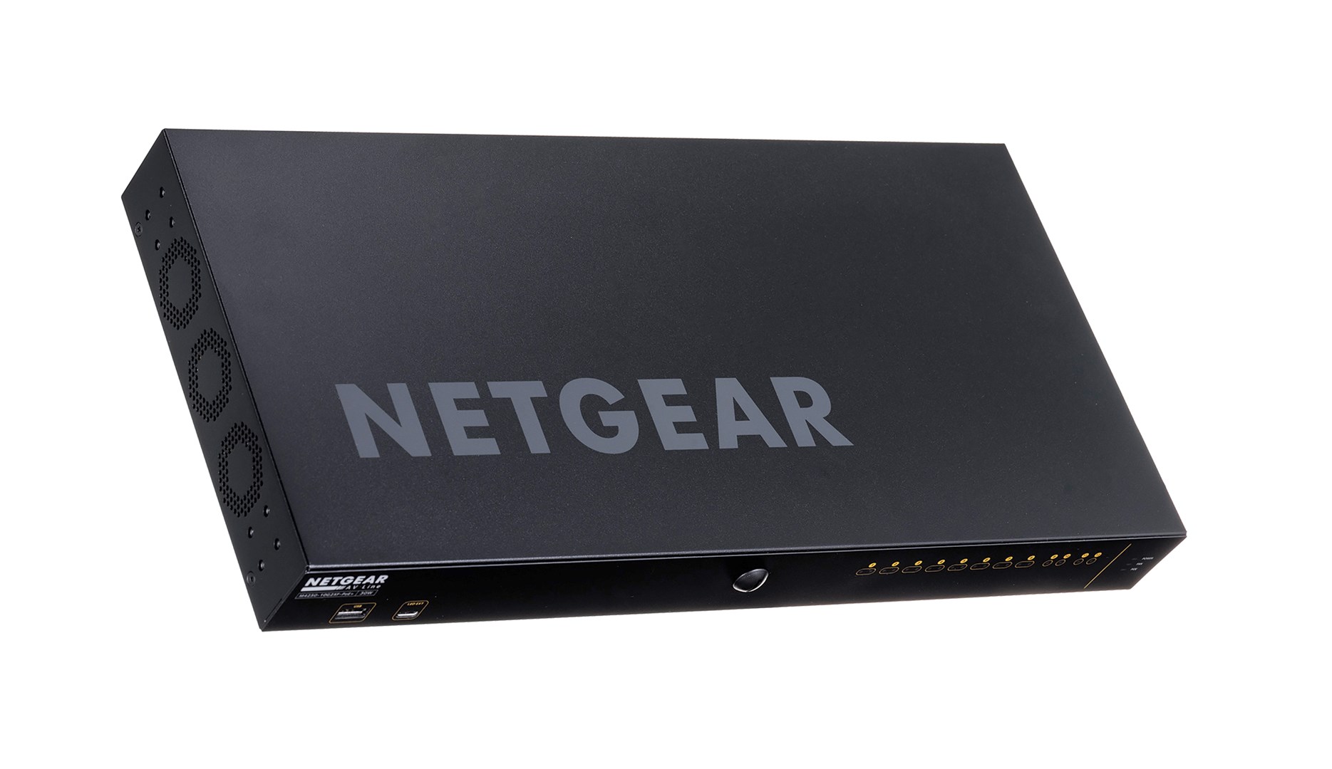NETGEAR M4250-10G2XF-PoE+ Managed L2/L3 Gigabit Ethernet (10/100/1000) Power over Ethernet (PoE) 1U Black